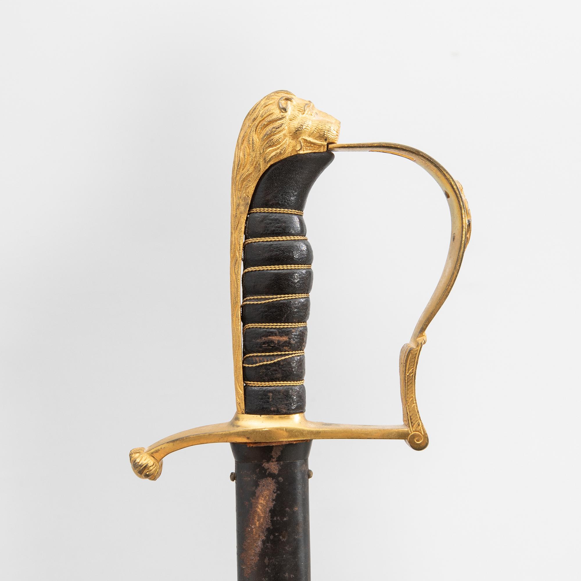 Sabel, för officer vid infanteriet, Sverige, m/1899.