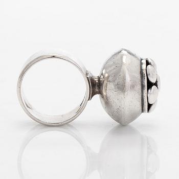 Saara Hopea, ring, silver, Ossian Hopea, Borgå 1965.