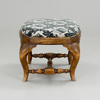 TABURETT, rokokostil, 1900-tal.