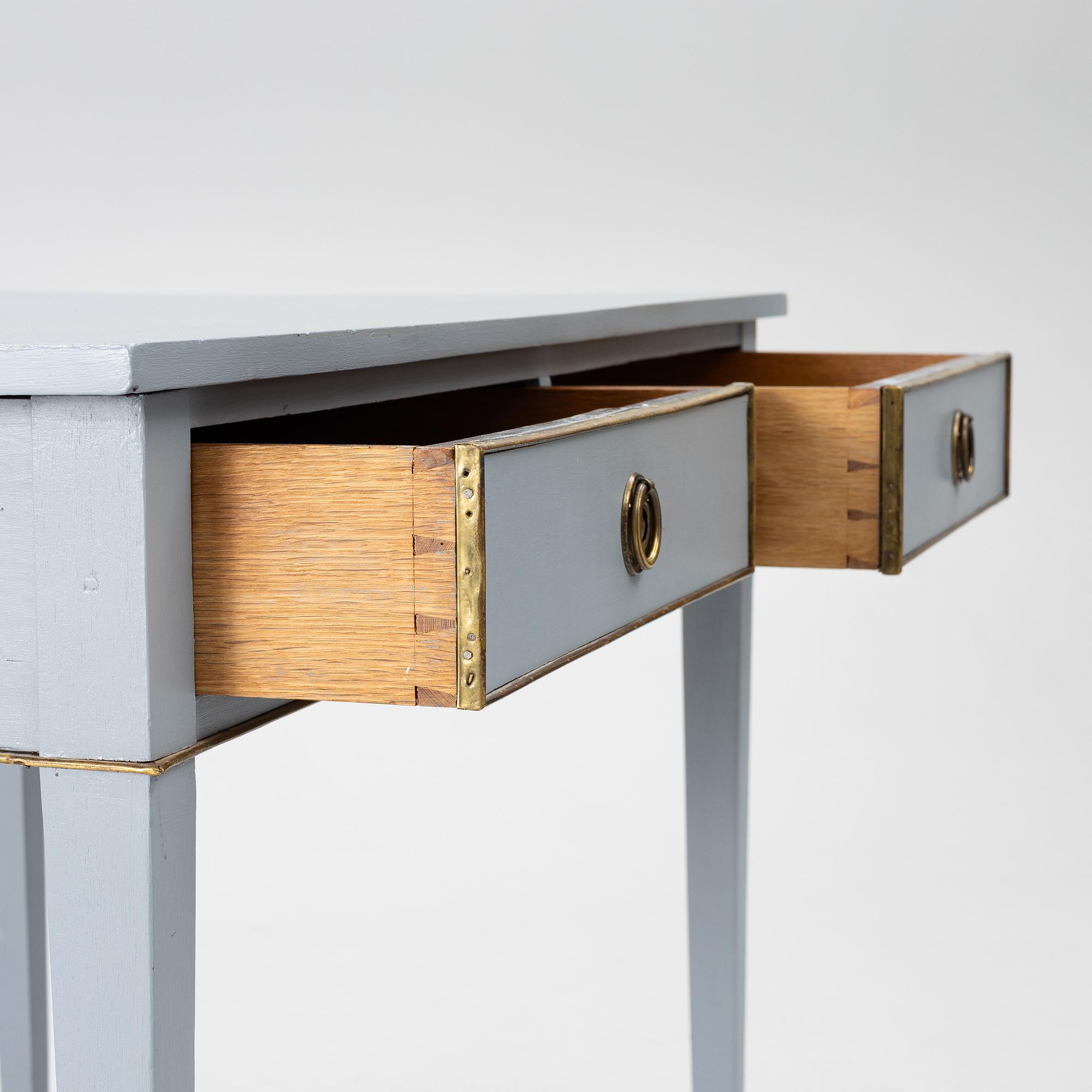 Desk, Gustavian style, early 20th century.