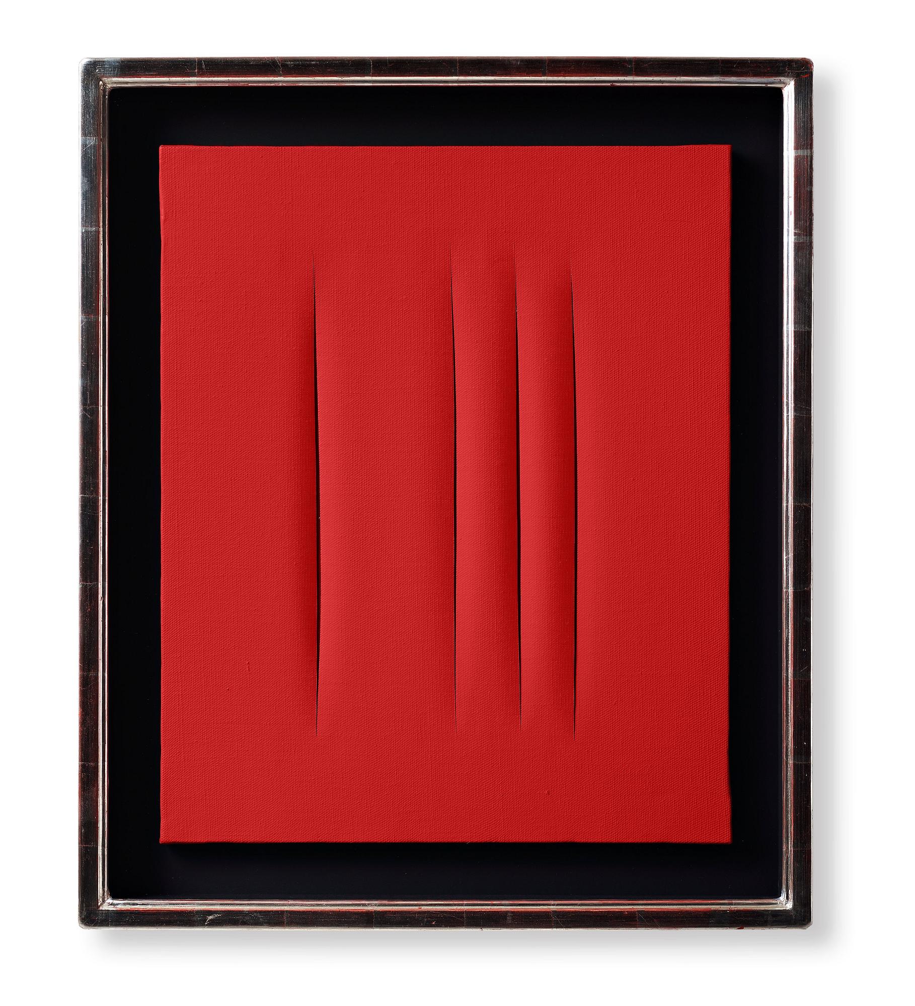 Lucio Fontana, "Concetto Spaziale, Attese".