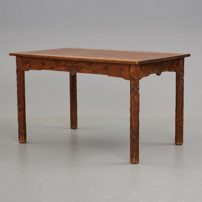 BRÖDERNA ERIKSSON (The Eriksson brothers), attributed to, an Art Nouveau table, Arvika, Sweden ca 1910.