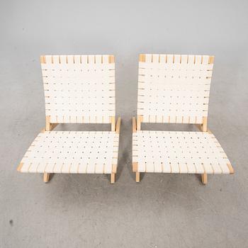 Morten Gøttler, a set of two Cuba chairs PJ Denmark 21st century.