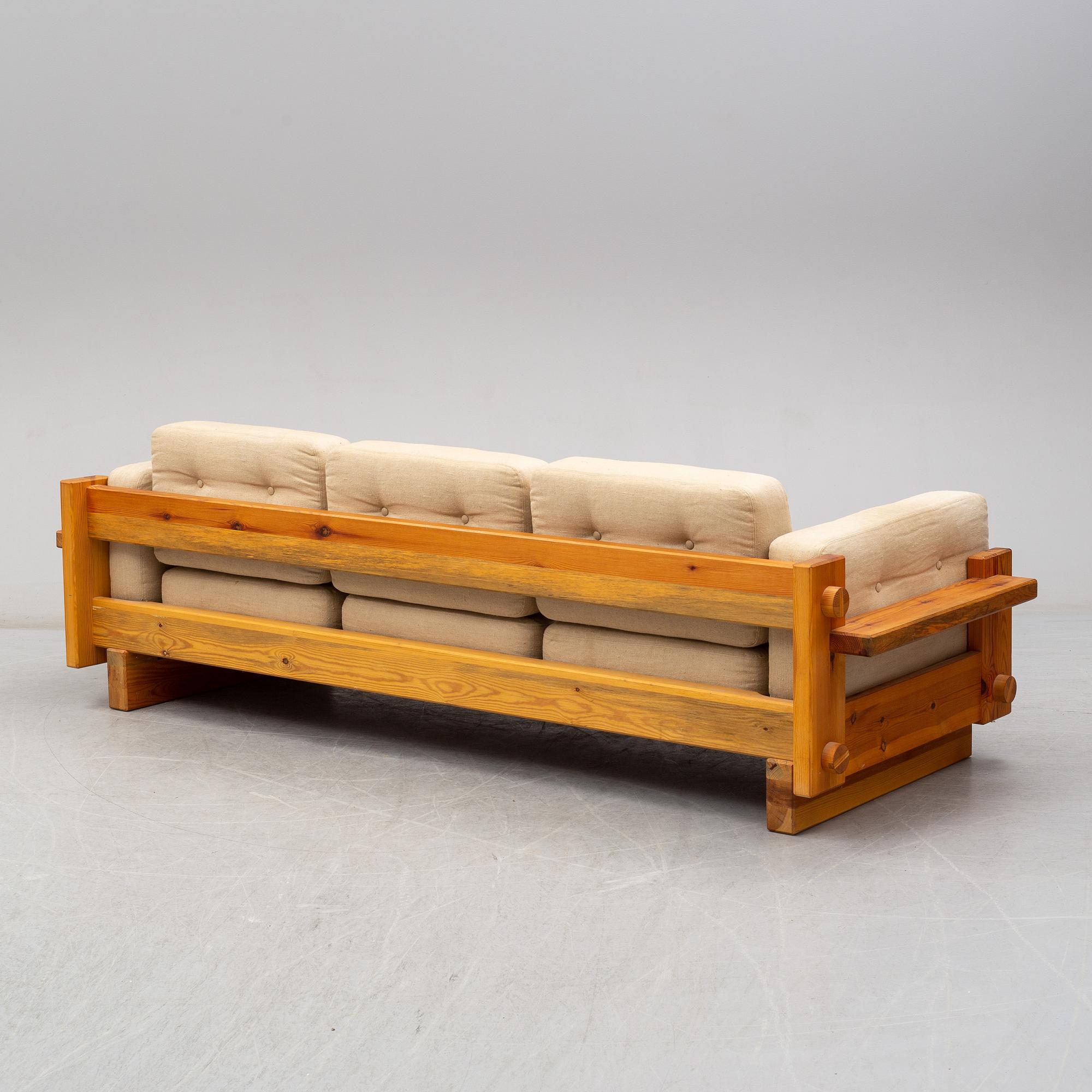 YNGVE EKSTRÖM, soffa, "Dymling", Swedese, troligen 1970-tal.