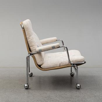 BRUNO MATHSSON, a 'Karin' easy chair, for Dux.