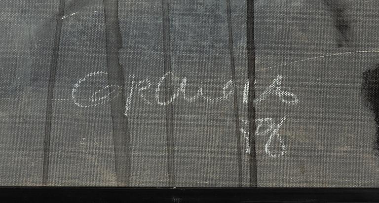 Francisco Corcuera, "Muro y gesto".