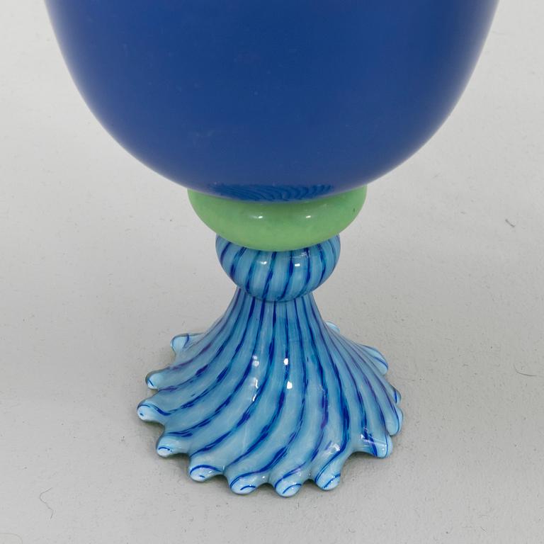Jonas Rooth, Vägglampetter, ett par, glas, egen ateljé, 1990-tal.