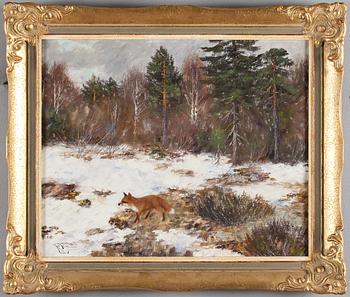 JOHANNES RAVN, olja på duk, signerad och daterad -49.