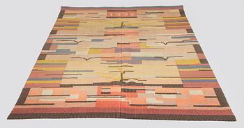 Laila Karttunen, rana / bänkrana, modell för Neovius. Ca 240 x 135 cm.
