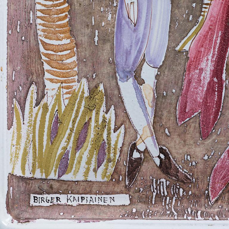 Birger Kaipiainen, tebord, Arabia, 1940-tal.