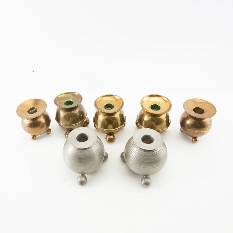 Candelabras 12 pcs 20th century.