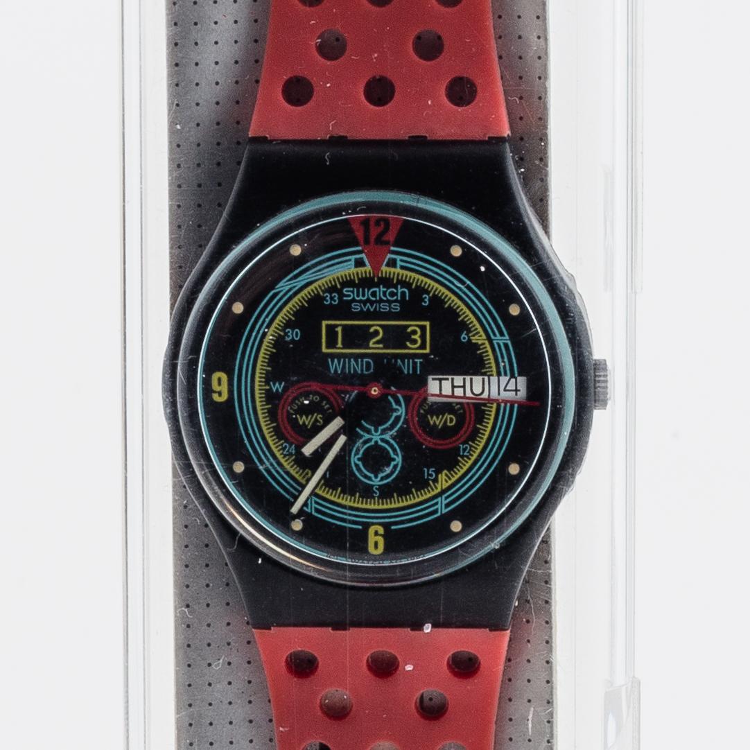 Swatch, Navigator, wristwatch, 34 mm.