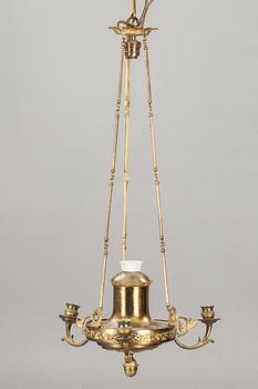 LJUSAMPEL, senempire, 1800-talets mitt.
