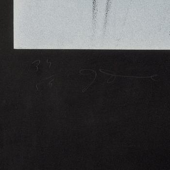 Jim Dine, "The robe goes to town".