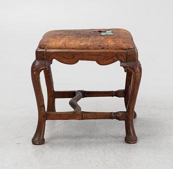 A late Baroque stool, first half of the 20th century.