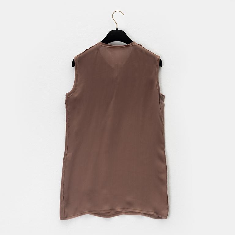 Lanvin, a silk top, size 36.