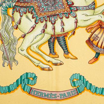 Hermès, scarf, "The Festivals of the Sun King".