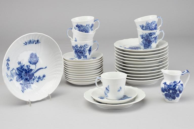 A Royal Copenhagen coffee set. 25 parts.