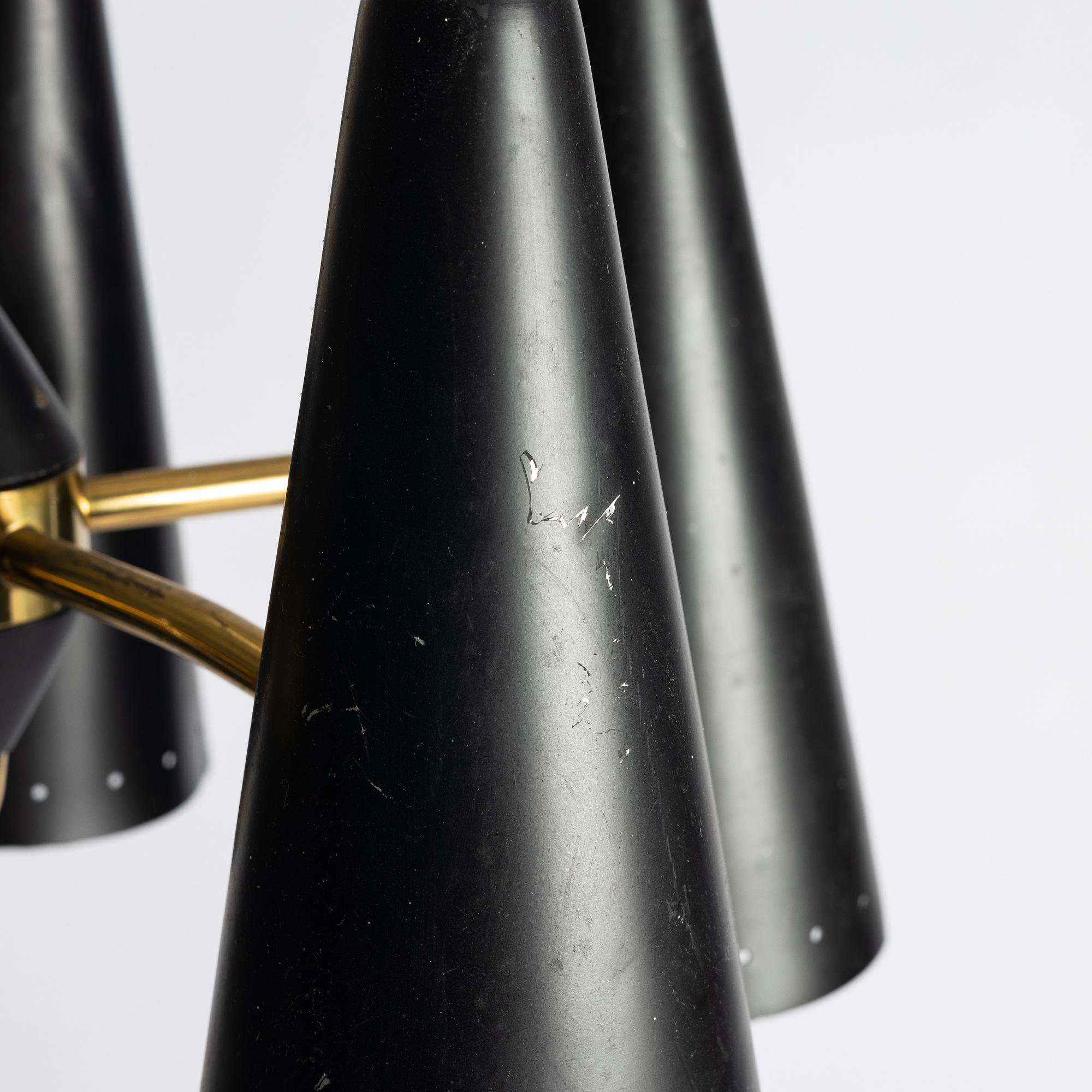 A ceiling lamp, 1950s/60s.