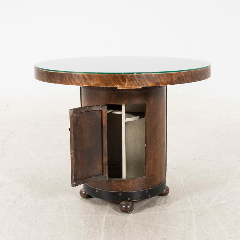Soffbord/sidobord Art deco 1900-talets första hälft.