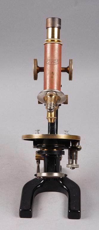 MIKROSKOP, Reichert, Wien, Österrike. Tidigt 1900-tal.