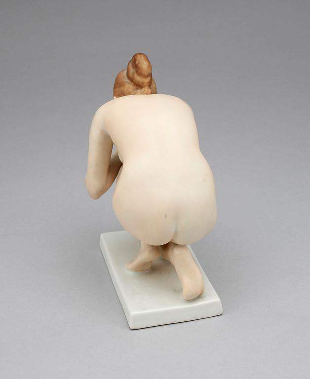 FIGURIN, porslin, Ernst Wenck, Rosenthal, 1900-talets mitt.