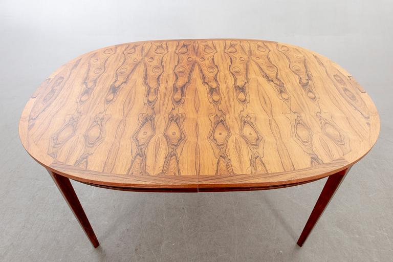 Matbord, jakaranda. 1960-tal.