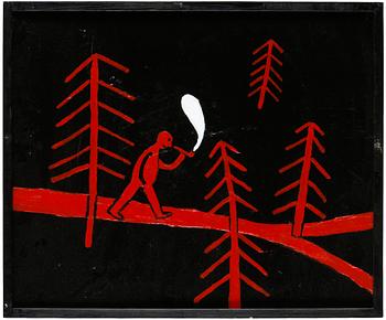 933. Roger Risberg, "Nattvandraren".