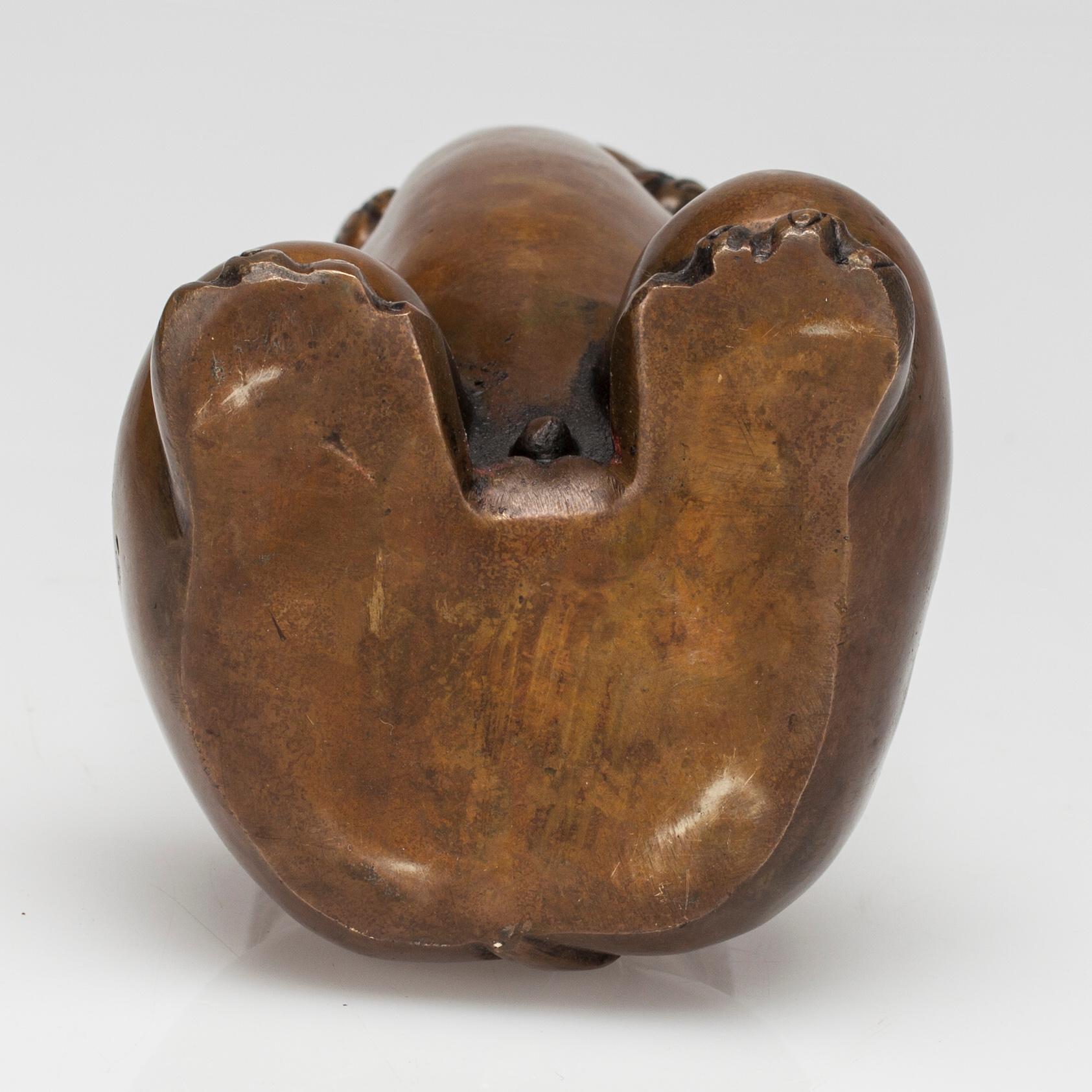 SKULPTUR, mässing, 1900-talets senare hälft.