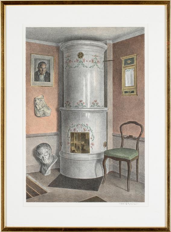 REINHOLD LJUNGGREN, litografi, signerad och numrerad 45/310.