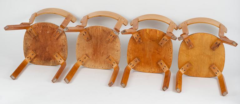 STOLAR, 4 st, Alvar Aalto, Artek 1900-talets mitt.