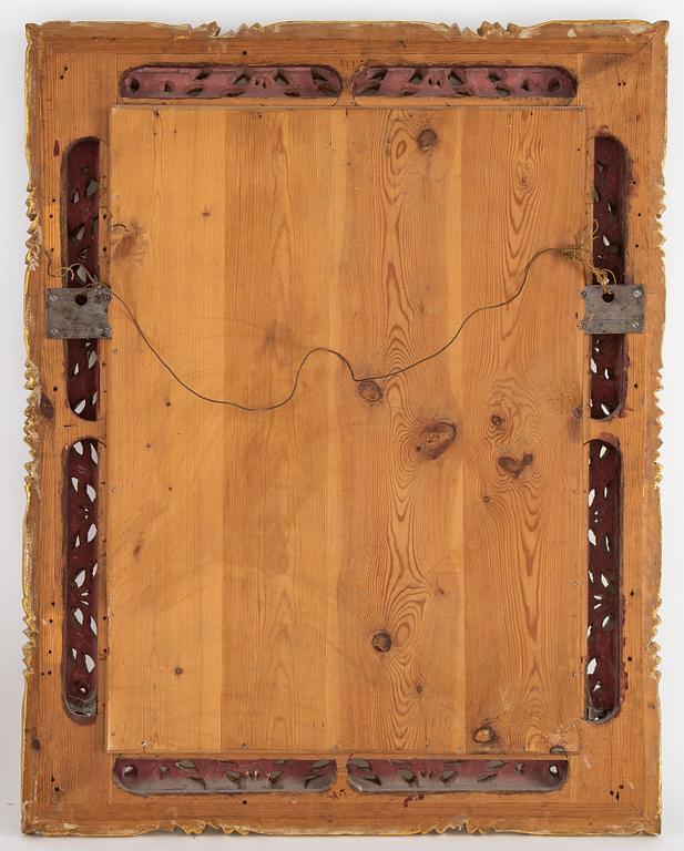 A baroque style mirror, firts hal of the 20th century.