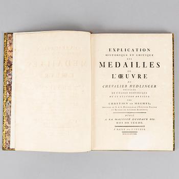 With 40 engraved plates of medals, 1776-78. (2 vol).