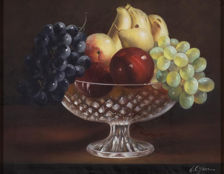 Okända konstnärer, stilleben, 2 st.