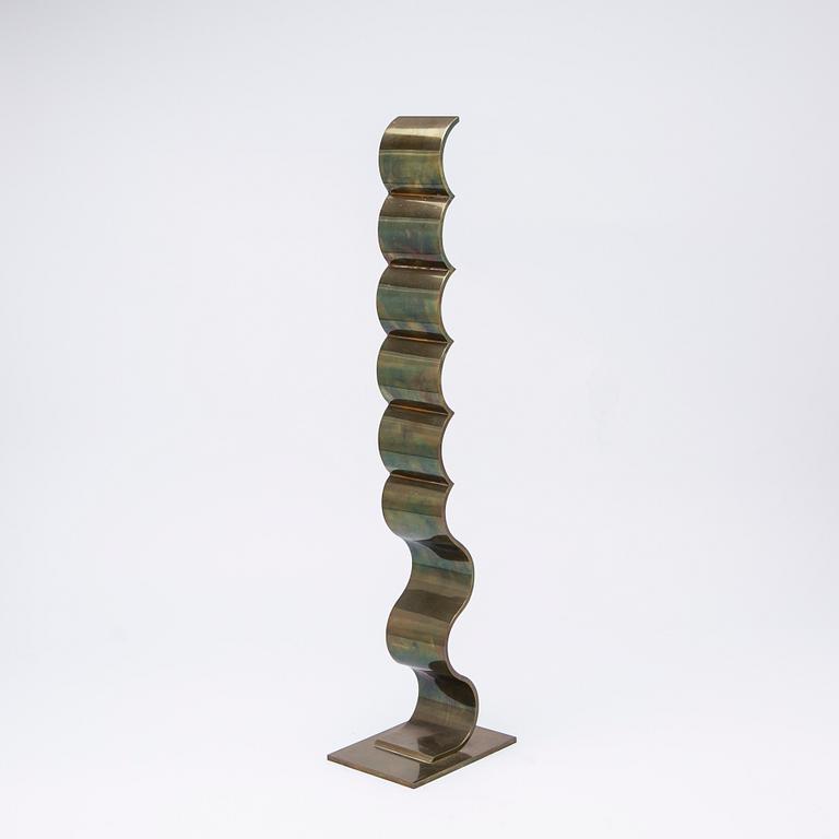 William Crovello, "Brass Column".