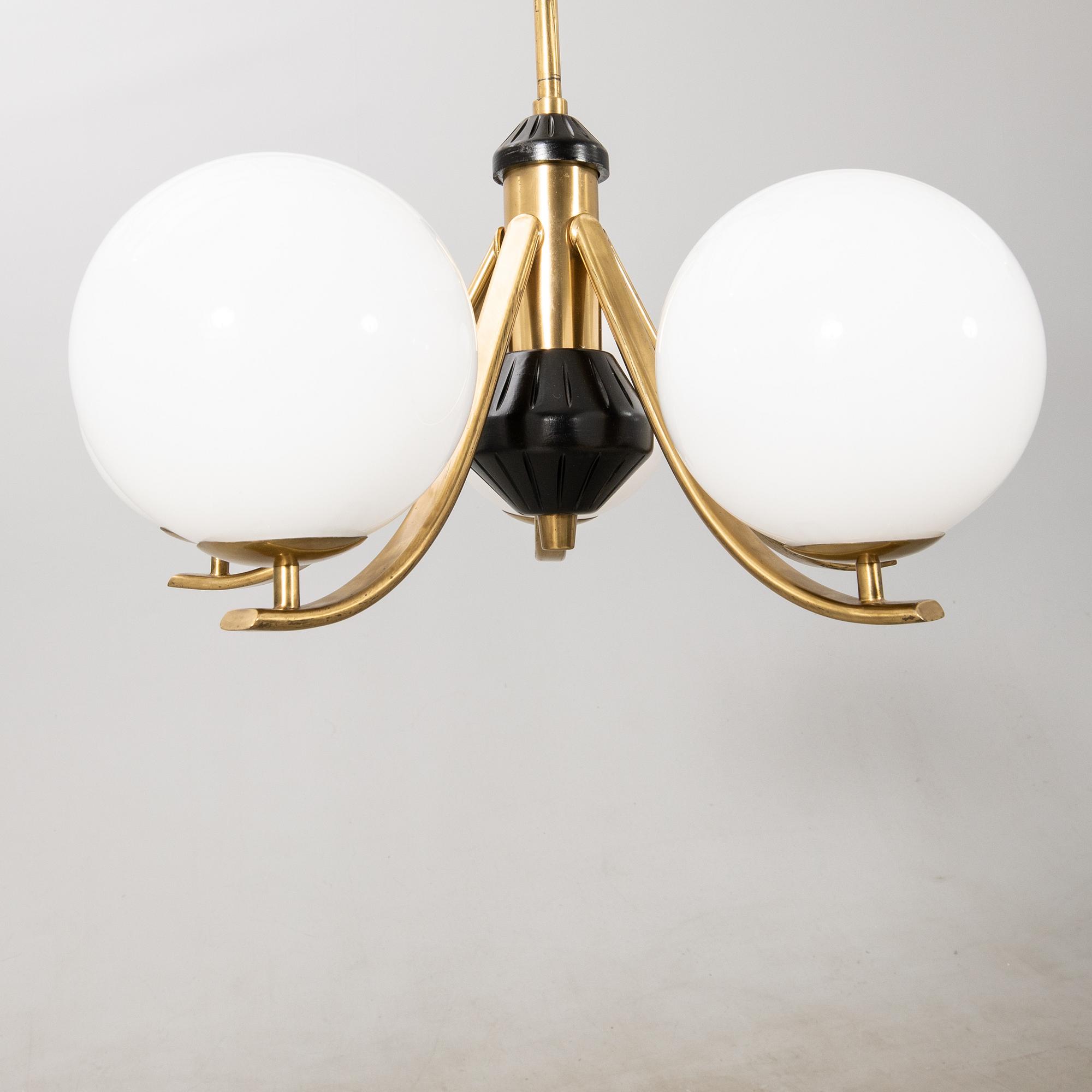 Ceiling lamp, 1950s/60s.