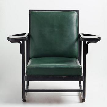 Carl Bergsten, an armchair, by Gemla Leksaksfabrik Diö, for the exhibition in Norrköping Sweden 1906.