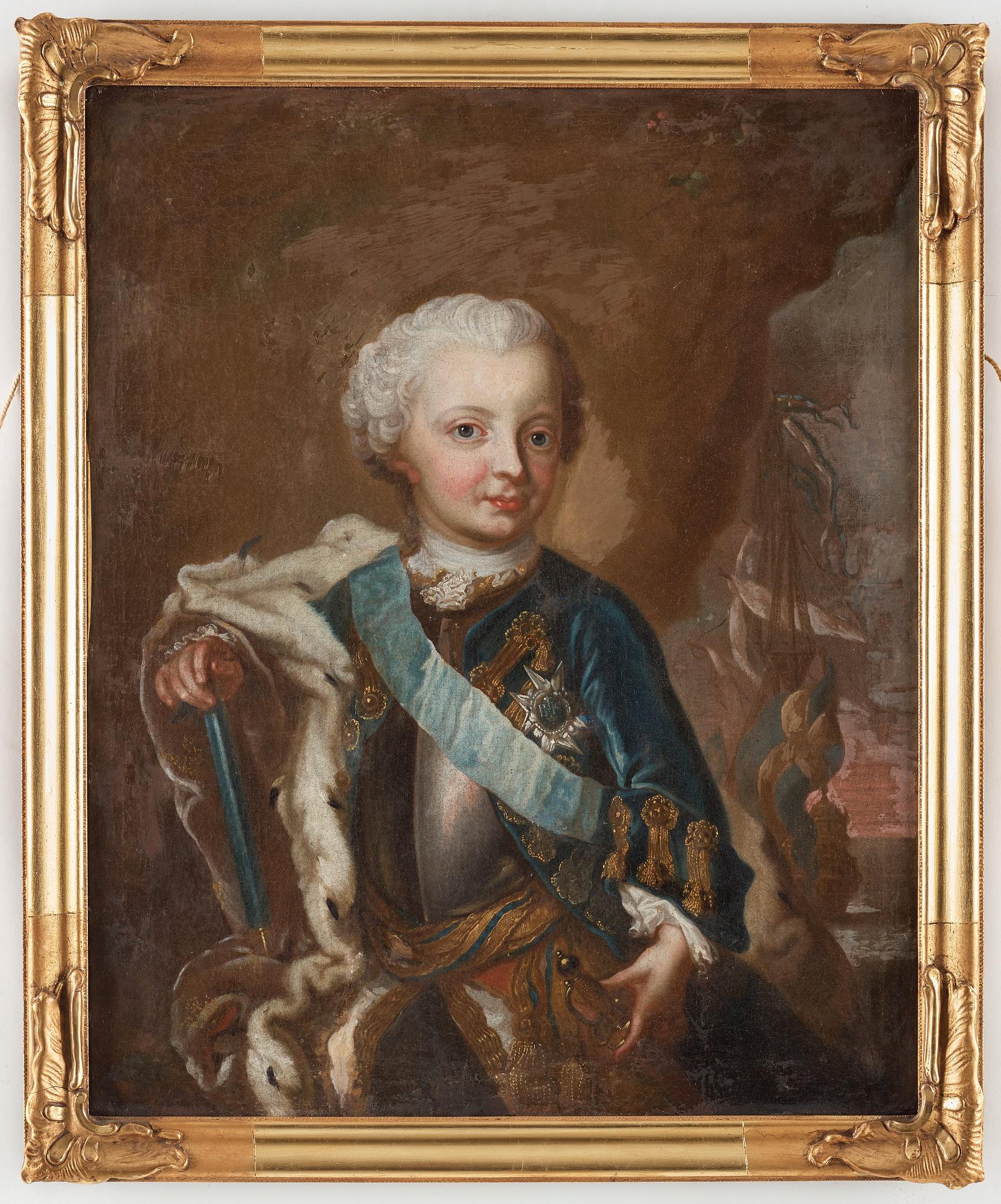 Jakob Björck, Karl XIII som barn.