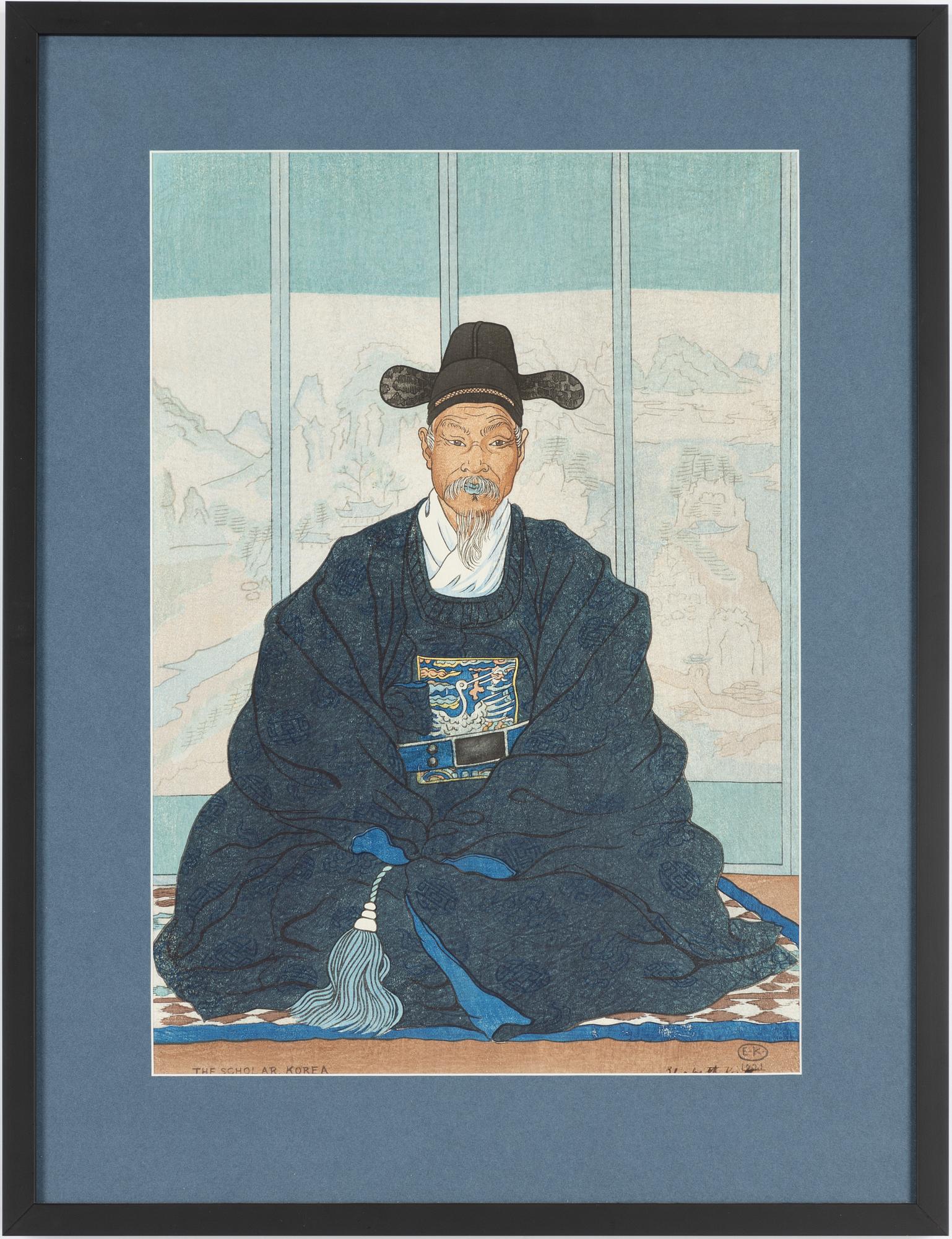 Elizabeth Keith, "The Scholar, Korea".