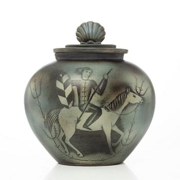 Gunnar Nylund, lockurna, "Flambé", 1900-talets mitt.