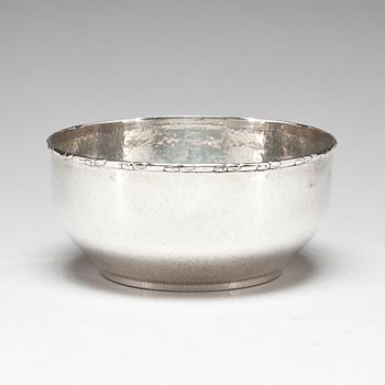 SKÅL, silver, AFT, Danmark, 1915. Vikt ca 406 g.