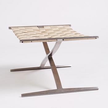 Preben Fabricius & Jørgen Kastholm, taburett, modell "4391", Bo-Ex, Danmark, tidigt 1960-tal.