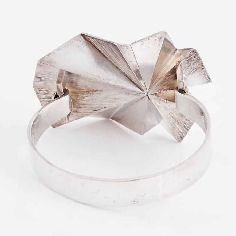 Rey Urban, a sterling silver bracelet, Stockholm 1974.