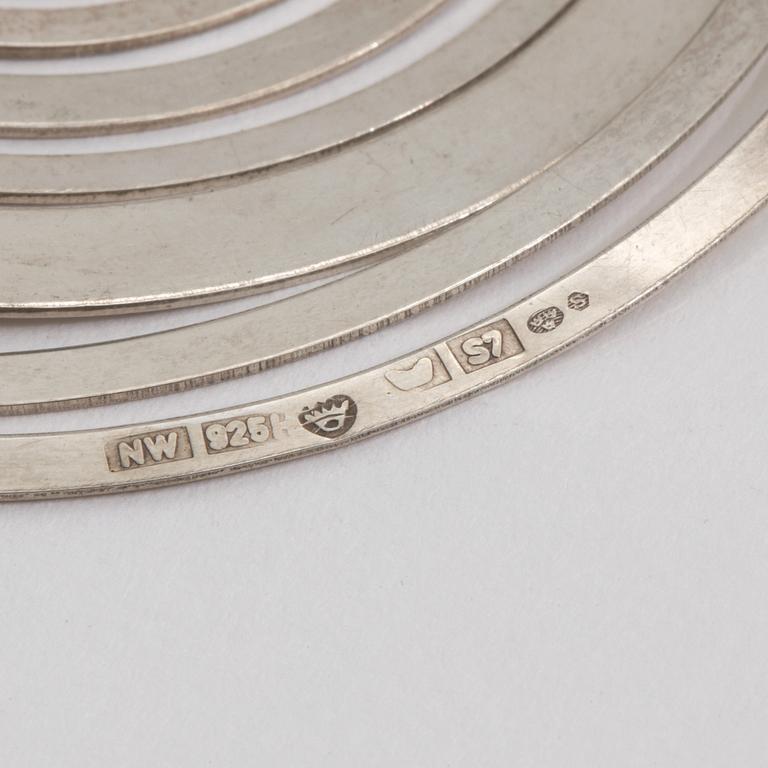 HÄNGEN, "Silvermoon", Tapio Wirkkala för N. Westerback, Helsingfors, 1971.