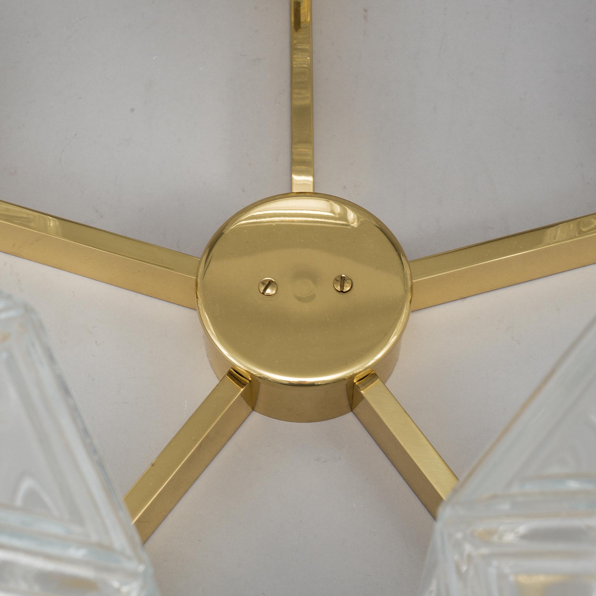 HANS-AGNE JACOBSSON, a model 'Pastoral' T376/5 ceiling lamp, Markaryd, second half of the 20th century.