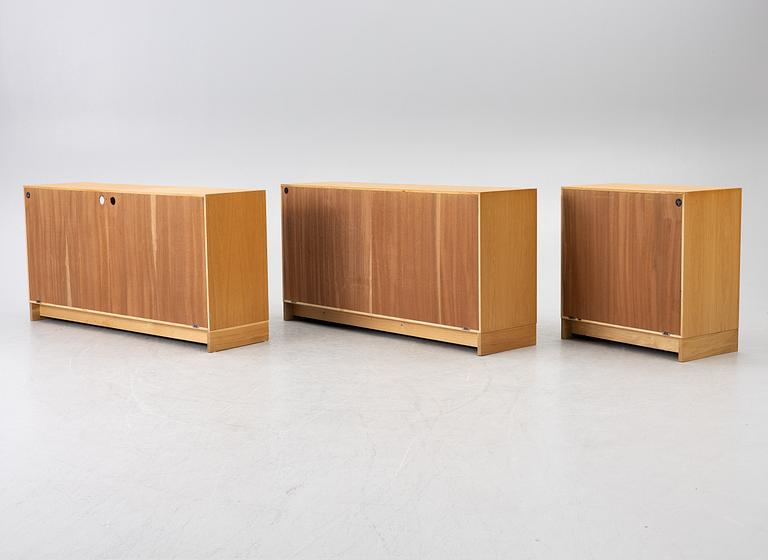 Børge Mogensen, "Öresund", 3 floor modules. Karl Andersson & Söner. 1970s.