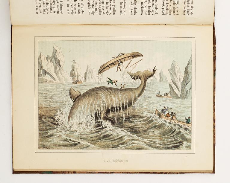 BOKPARTI OM TOPOGRAFI OCH NAUTICA, 29 vol resp 4 häften, bla "Voyage dans les departemens de la France.." Paris 1792.