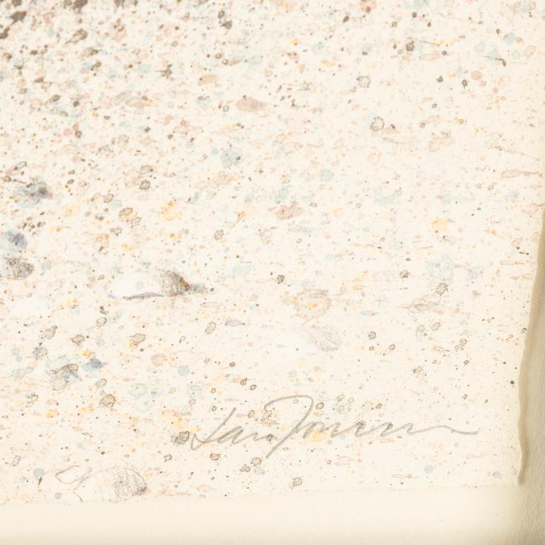 Lars Jonsson, lithograph in colours, signed 109/250.