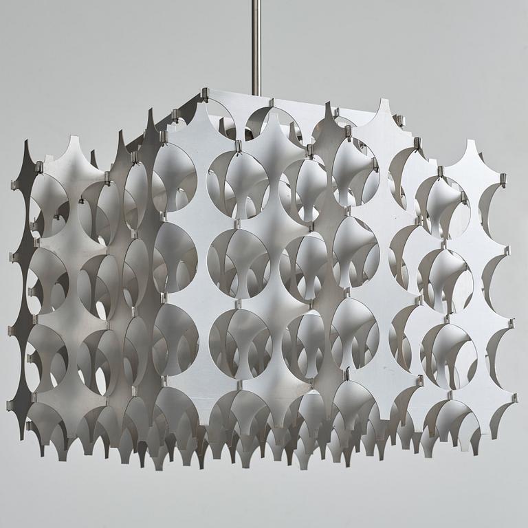 Mario Marenco, a pair of "Cynthia" ceiling lamps, for Artemide, Italy 1968.