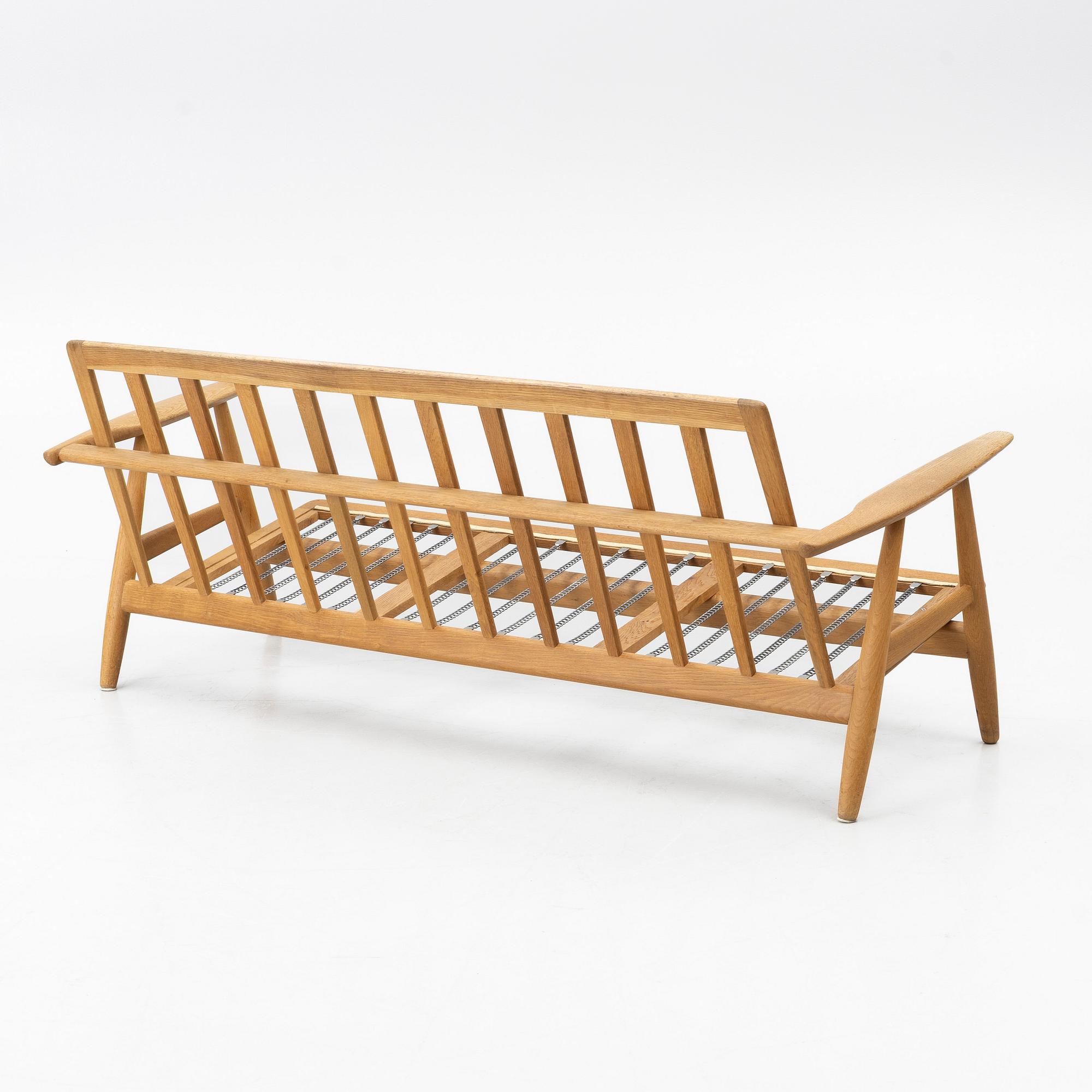 Hans J. Wegner, soffa, "GE-240/3/Cigarren", Getama, Gedsted, Danmark, 1960-tal.